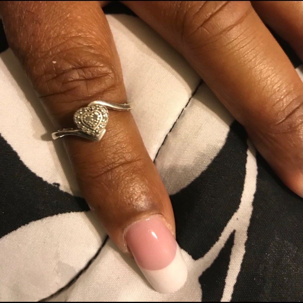 Silver ring size 7